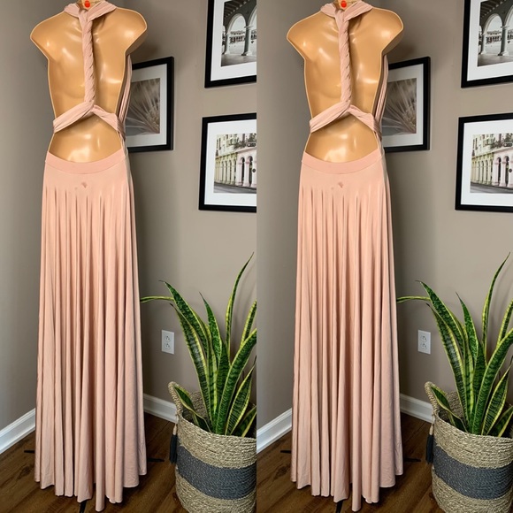 BHLDN Twobirds Ginger Convertible Maxi Dress - Picture 9 of 9